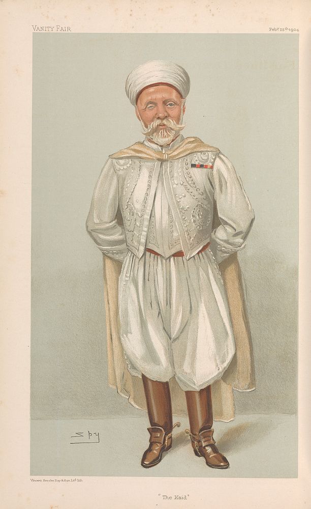 Vanity Fair: Military and Navy; 'The Kaid', General Sir Harry Aubrey De MacLean, February 25, 1904
