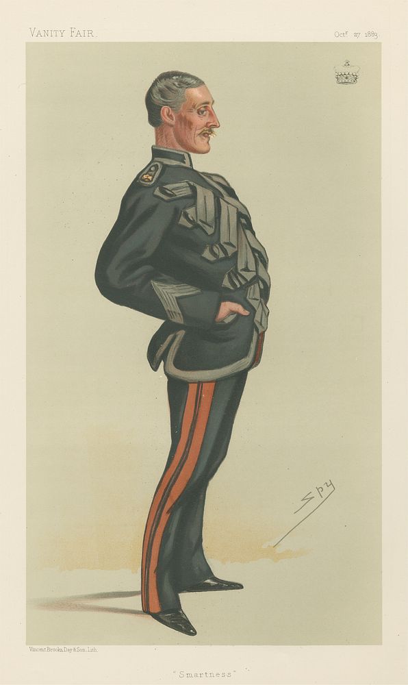 Vanity Fair: Military and Navy; 'Smartness', Major Viscount Downe, October 27, 1883