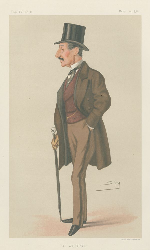 Vanity Fair: Military and Navy; 'A General', General Sir Charles Hastings Doyle, March 23, 1878