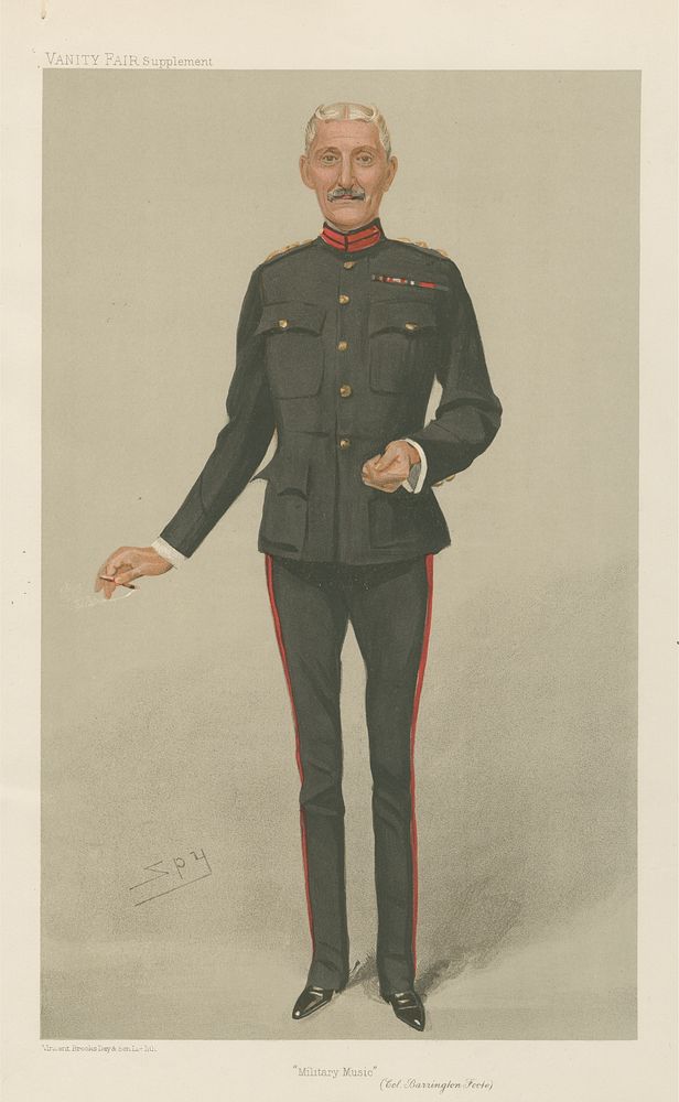Vanity Fair: Military and Navy; 'Military Music', Colonel Barrington Foote