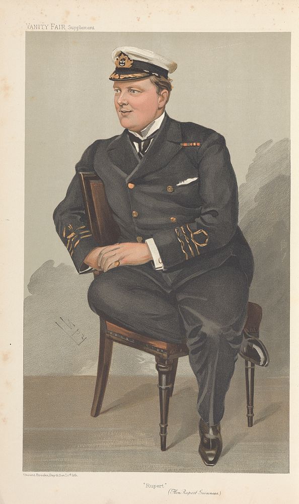 Vanity Fair: Military and Navy; 'Rupert', Hon. Rupert Guinness, November 9, 1905