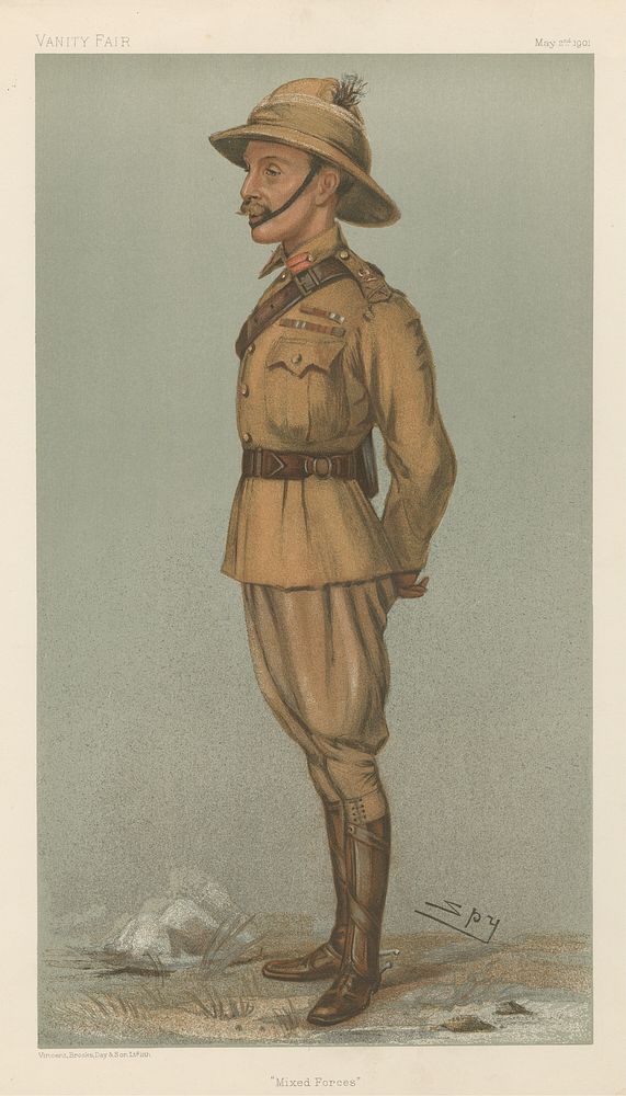 Vanity Fair: Military and Navy; 'Mixed Forces', General Sir Ian Hamilton, May 2, 1901