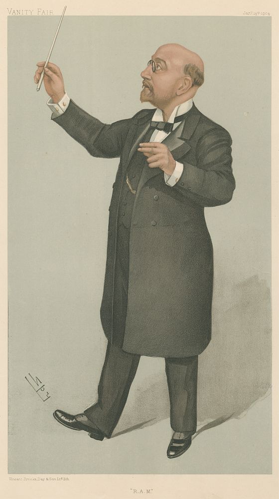 Vanity Fair: Musicians; 'R.A.M.', Alexander C. Mackenzie, January 14, 1904