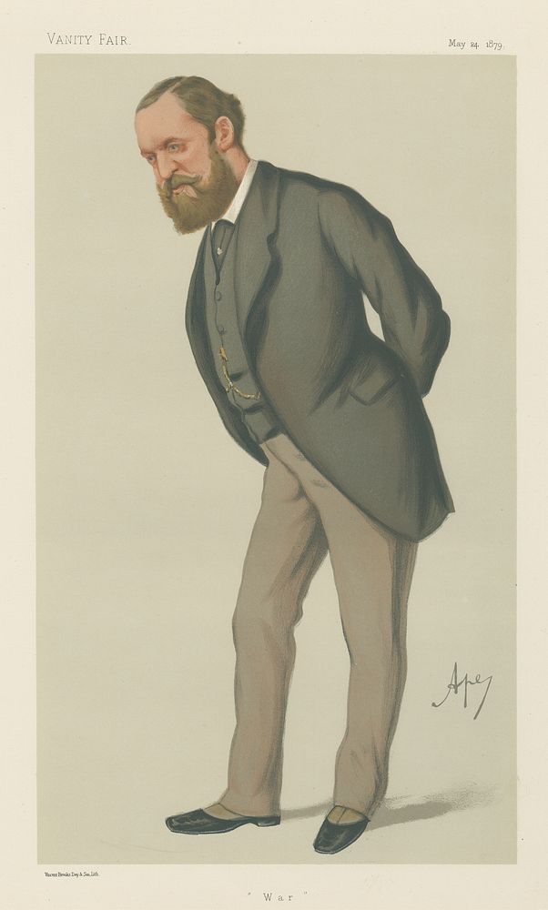 Vanity Fair: Military and Navy; 'War', The Right Hon. Frederick Arthur Stanley, May 24, 1879