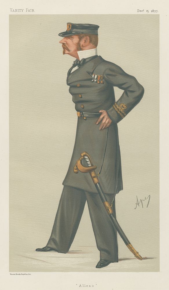 Vanity Fair: Military and Navy; 'Alleno', Sir Allen Young, December 15, 1877