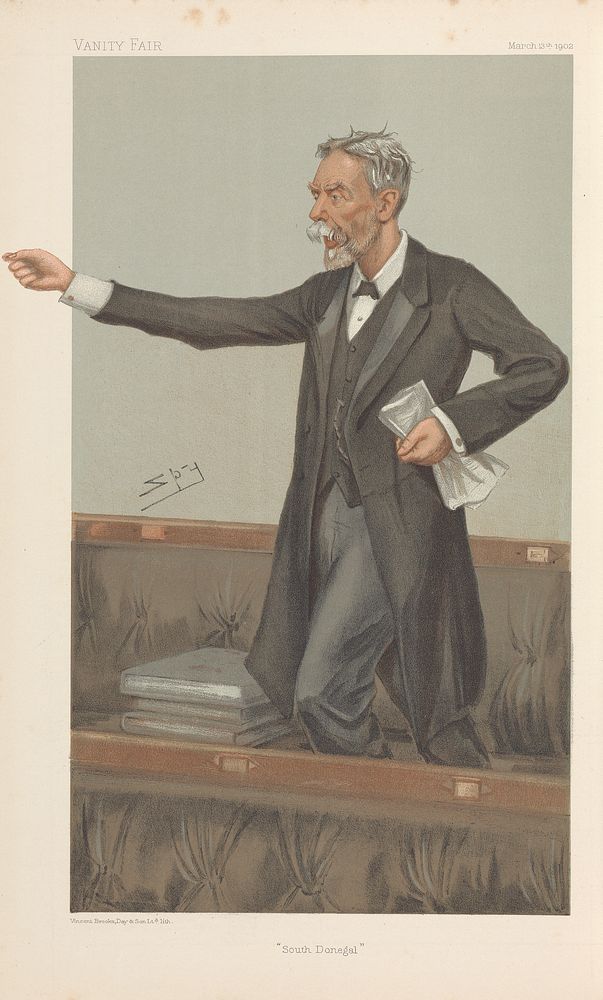 Politicians - Vanity Fair. 'South Donegla.' Mr. John Gordon Swift MacNeill. 13 March 1902