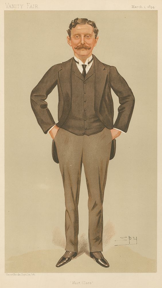 Politicians - Vanity Fair. 'West Clare'. Mr. Rochfort Maguire. 1 March 1894