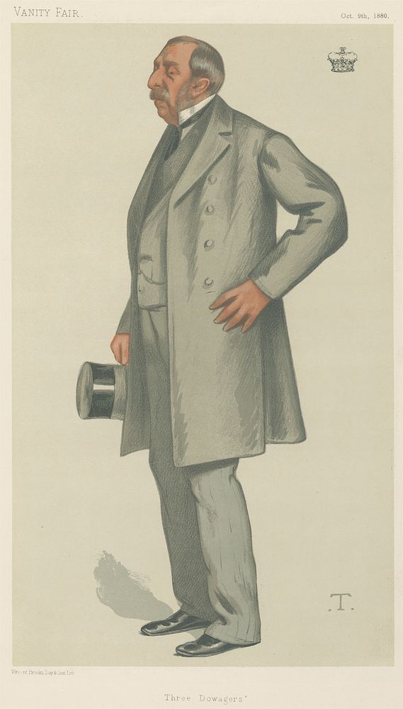Vanity Fair: Politicians; 'Three Dowagers', The Marquis of Ailesbury, October 9, 1880