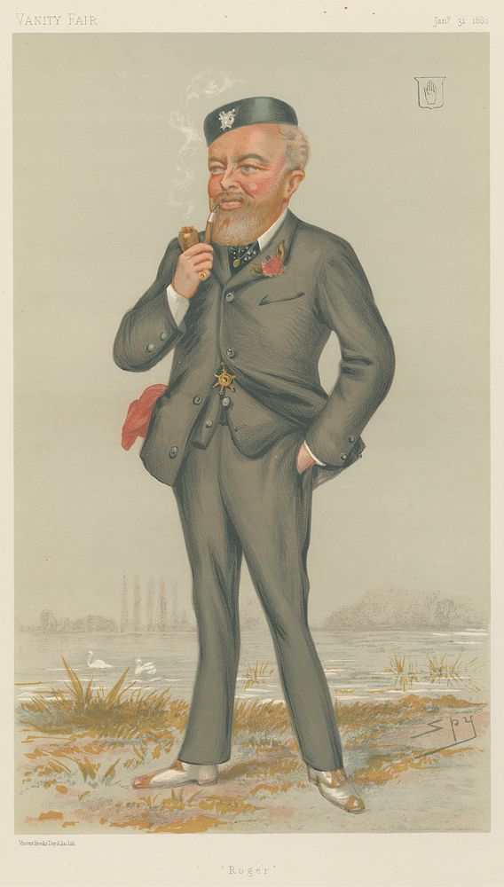 Politicians - Vanity Fair. 'Roger' Sir Roger Willaim Henry Palmer'. 31 January 1880