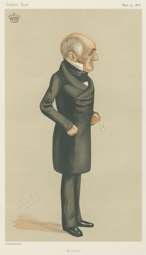 Politicians - Vanity Fair. 'Mouldy' The Earl of Powis. 27 May 1876