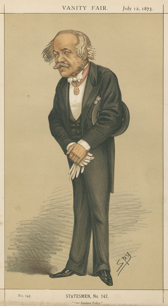 Politicians - Vanity Fair. 'Our Eastern Policy'. Sir Henry Creswicke Rawlinson. 12 June 1873