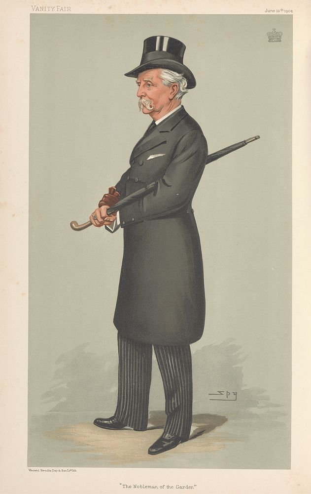 Politicians - Vanity Fair. 'The Nobleman in the Garden'. Lord Redesdale. 16 June 1904
