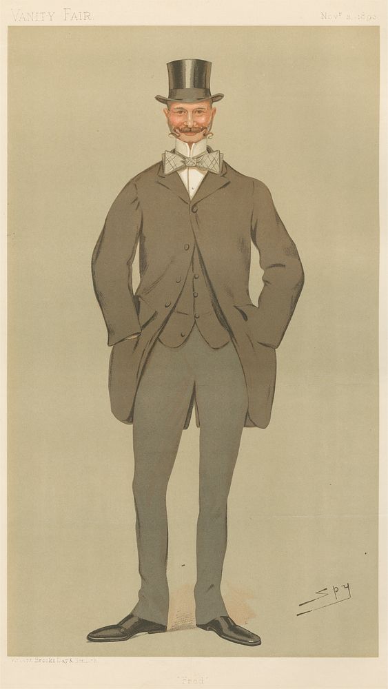 Politicians - Vanity Fair. 'Fred'. The Hon. Frederic Morgan. 2 November 1893