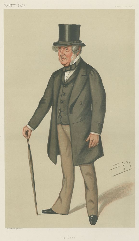 Politicians - Vanity Fair. 'a Tory'. Colonel John Sidney North. 10 August 1878