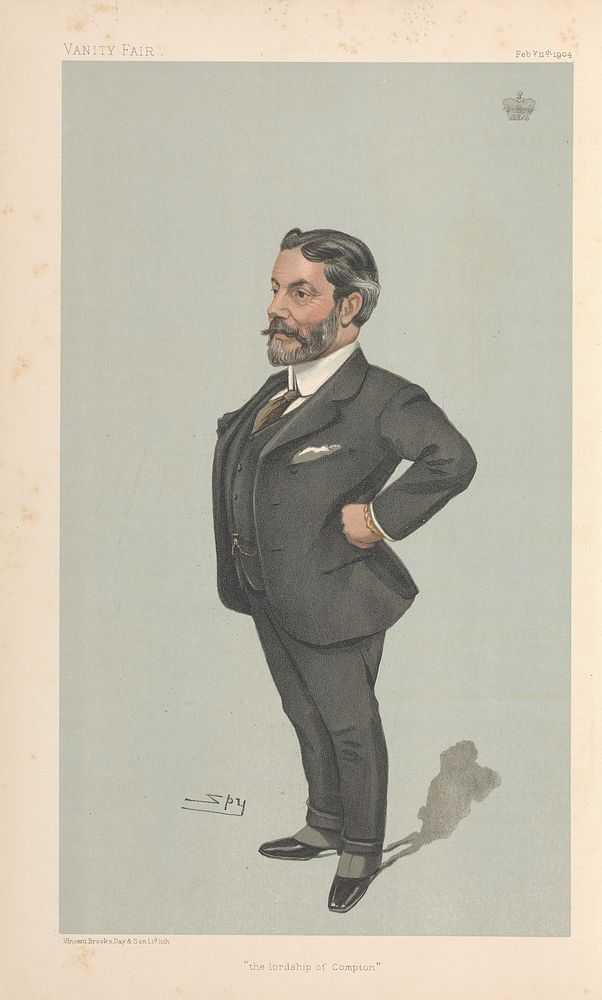 Politicians - Vanity Fair. 'the lordship of Compton'. The Marquis of Northampton. 11 February 1904