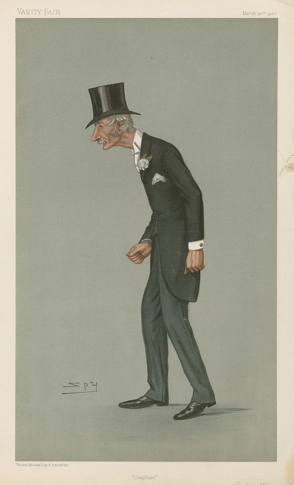 Politicians - Vanity Fair. 'Clapham'. Mr. Percy Melville Thornton. 22 March 1900