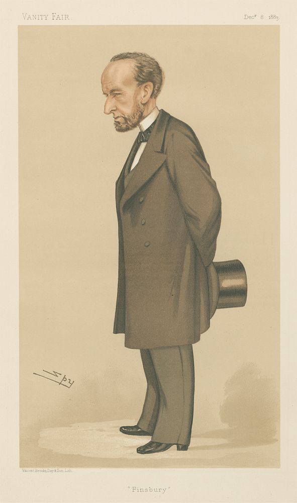 Politicians - Vanity Fair. 'Finsbury'. Mr. Willaim Torrens McCullagh Torrens. 8 December 1883