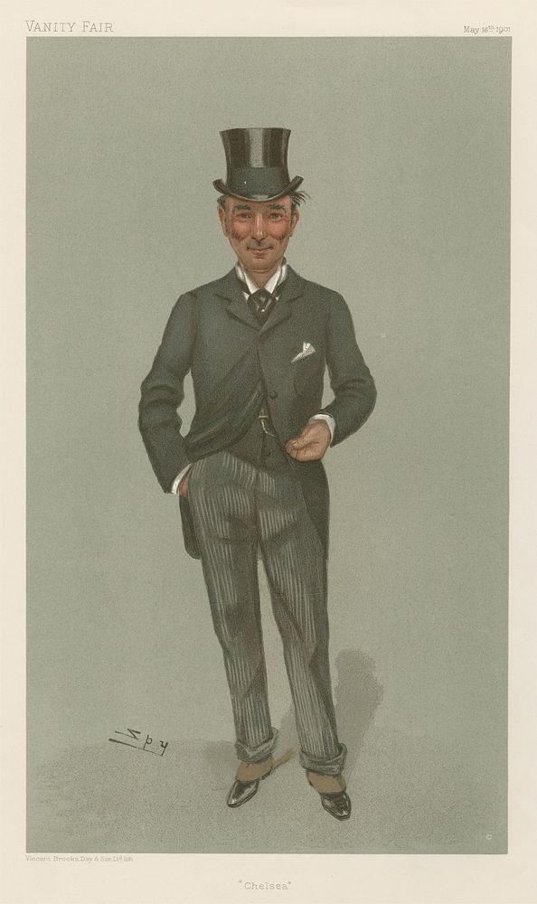 Politicians - Vanity Fair. 'Chelsea'. Mr. Charles Algernon Whitmore. 16 May 1901