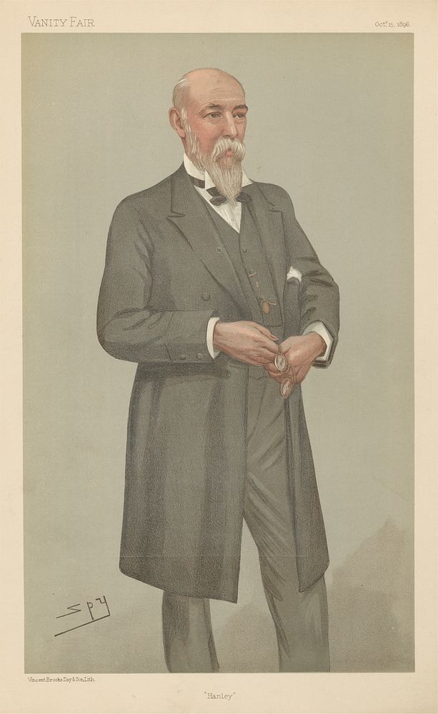 Politicians - Vanity Fair. 'Hanley'. Mr. William Woodall. 15 October 1896