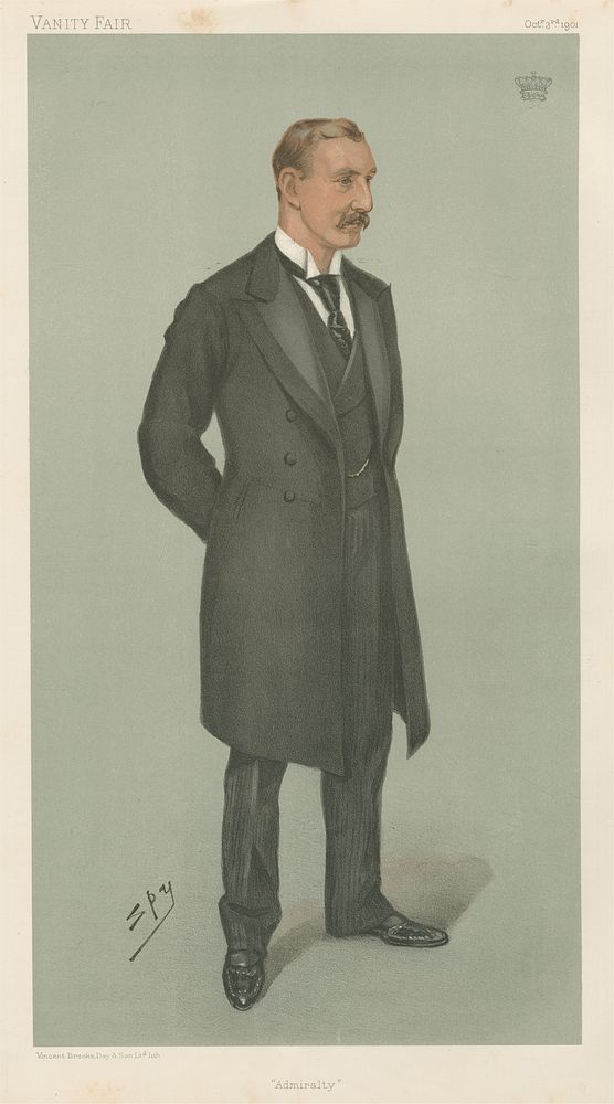 Politicians - Vanity Fair. 'Admirality' The Earl of Selborne. 3 October 1901