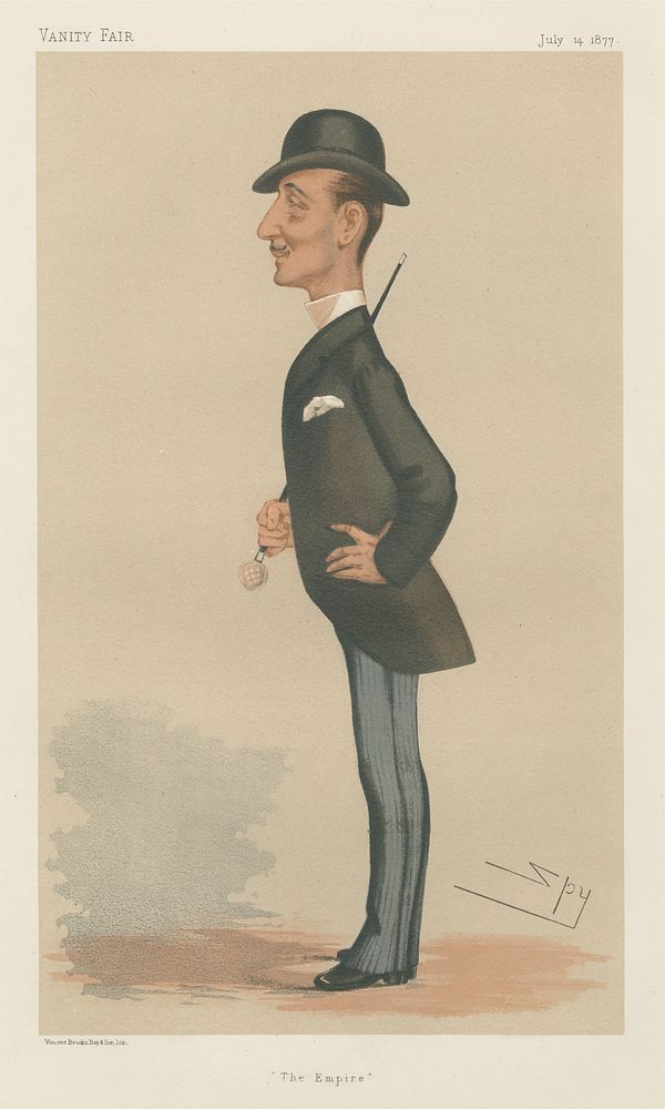 Vanity Fair: Royalty; 'The Empire', H.I.H. The Prince Imperial, Eugene Louis Jean Joseph, July 14, 1877