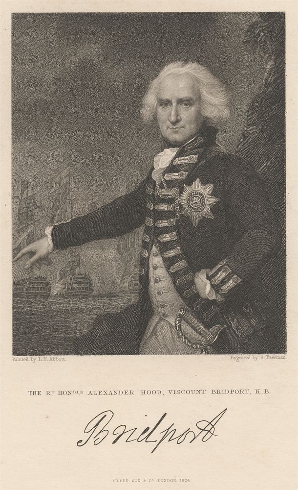The Rt. Hon. Alexander Hood, Viscount Bridport, K.B.