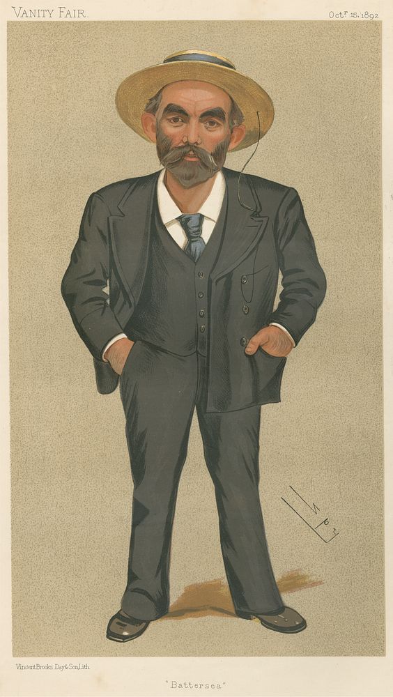 Vanity Fair: Trade Union Officials; 'Battersea', John Burns, October 15, 1892