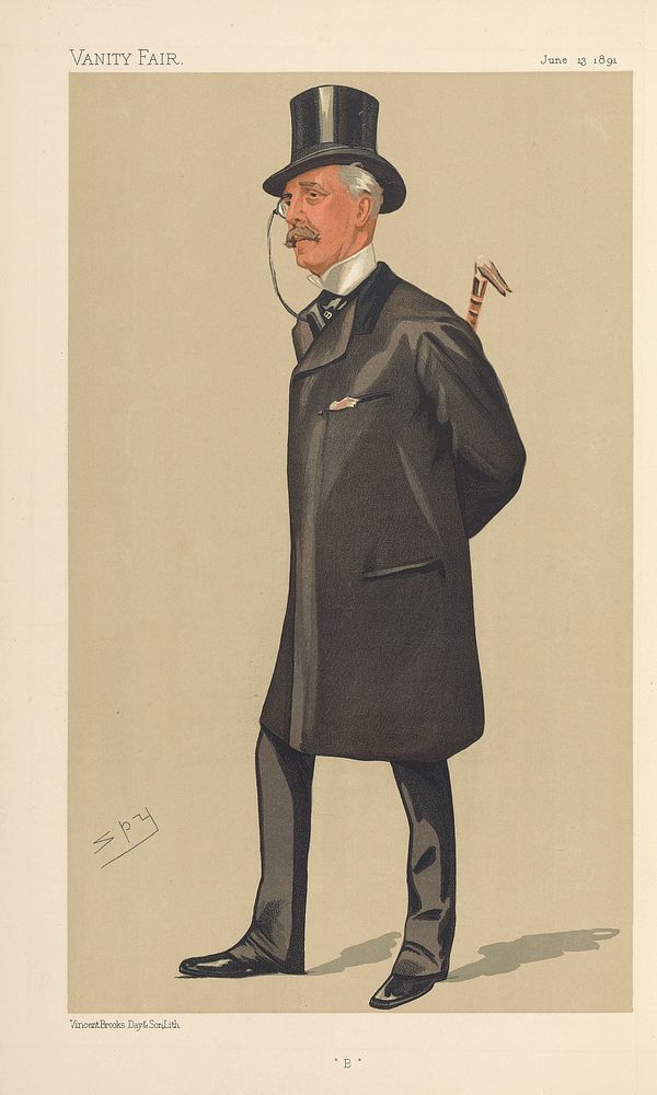 Vanity Fair: Theatre; 'B', Mr. Squire Bancroft Bancroft, June 13, 1891