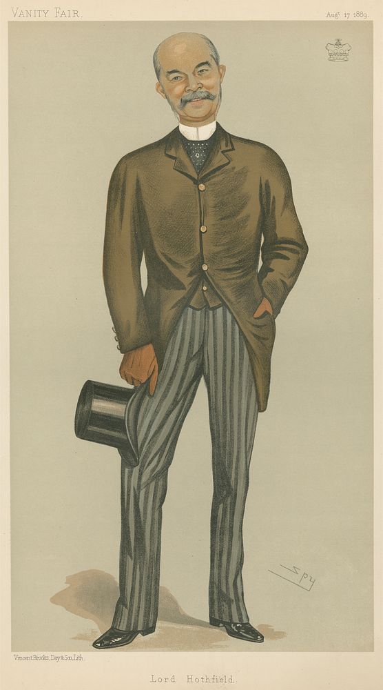Vanity Fair: Turf Devotees; The Right Hon. Lord Hothfield, August 17, 1889