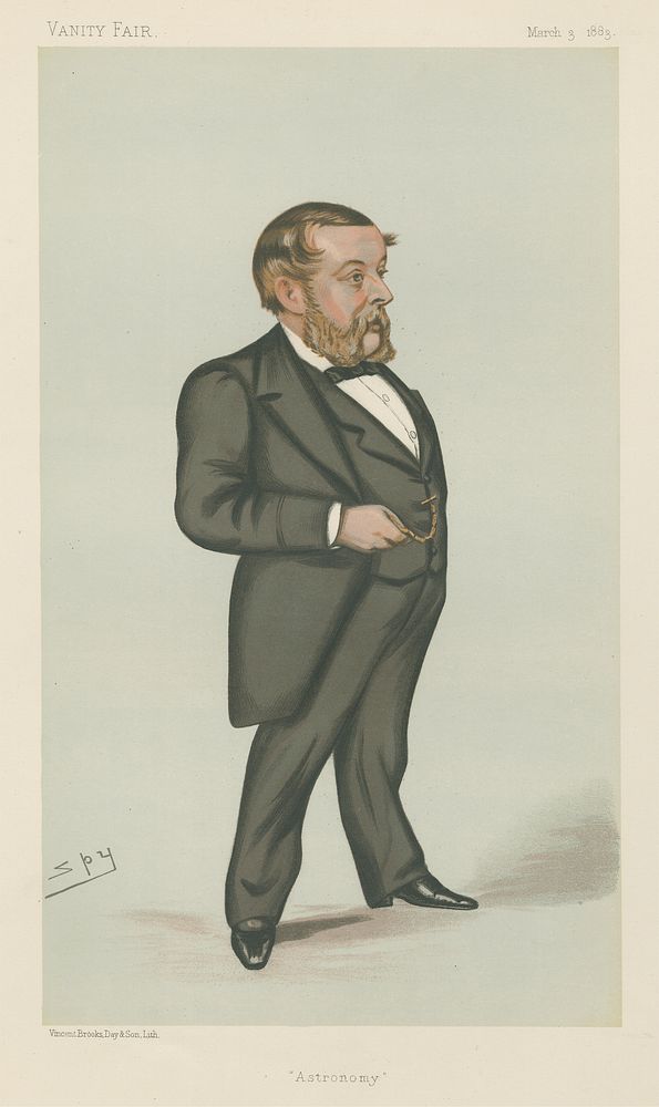 Vanity Fair: Doctors and Scientists; 'Astronomy', Mr. Richard Anthony Proctor, March 3, 1883