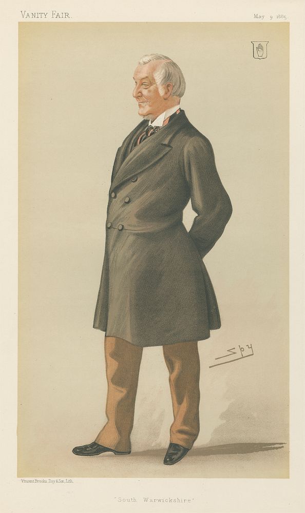 Vanity Fair: Politicians; 'South Warwickshire', Sir John Eardley Eardley-Wilmot, May 9, 1885 (B197914.692)
