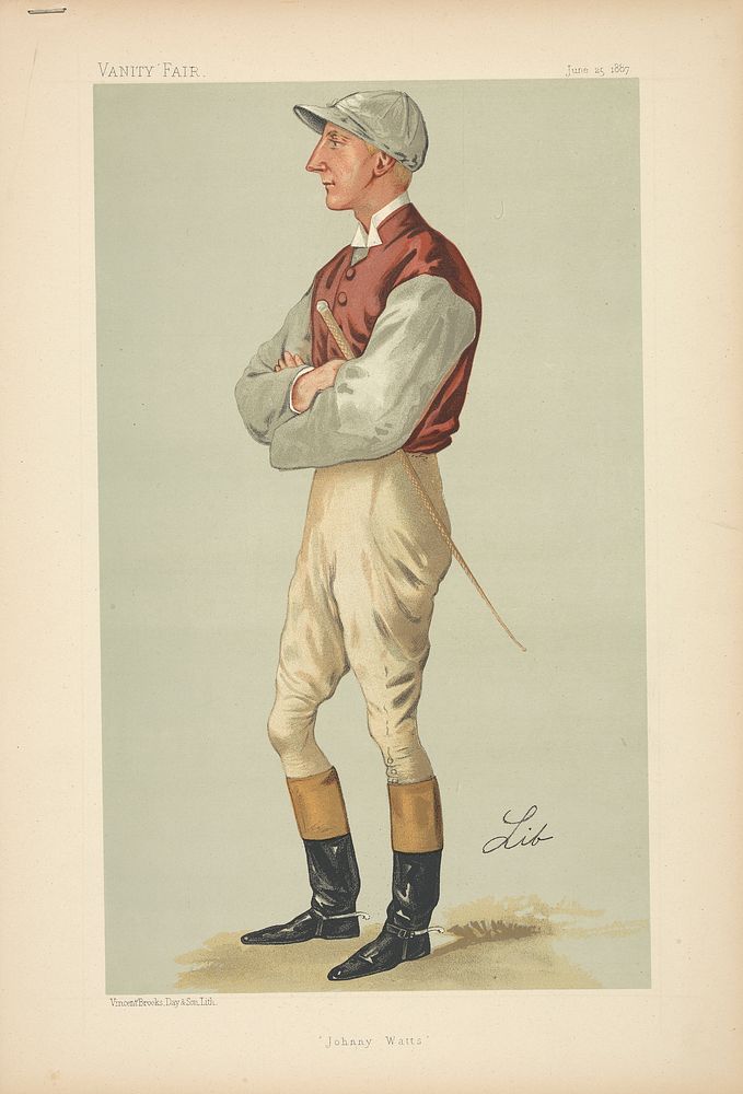 Jockeys of the Victorian and Edwardian Turf executed by Spy and others for the 'Vanity Fair' Series