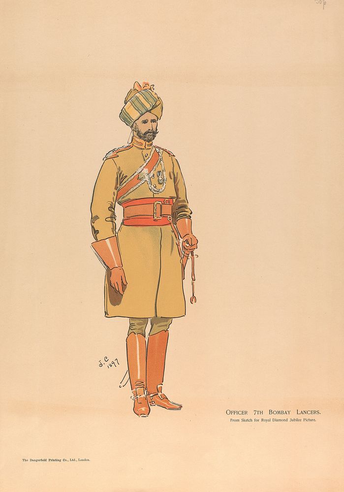 Officer 7th Bombay Lancers