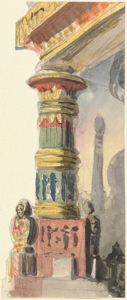 Design for an Egyptian Column by Thomas Grieve