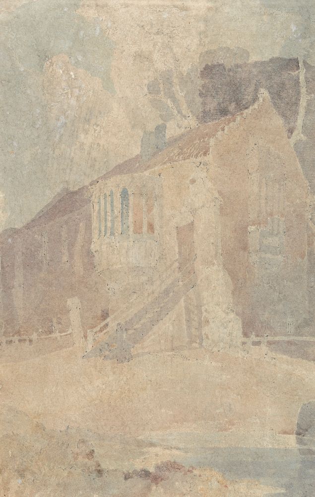Castle Acre Priory by John Sell Cotman