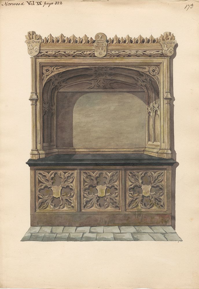Undentified Tomb from Norwood Church