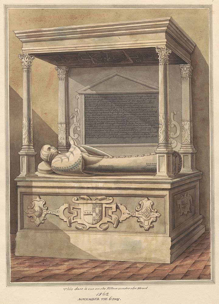 Tomb of an unidentified  King's Nurse from Hampton Church