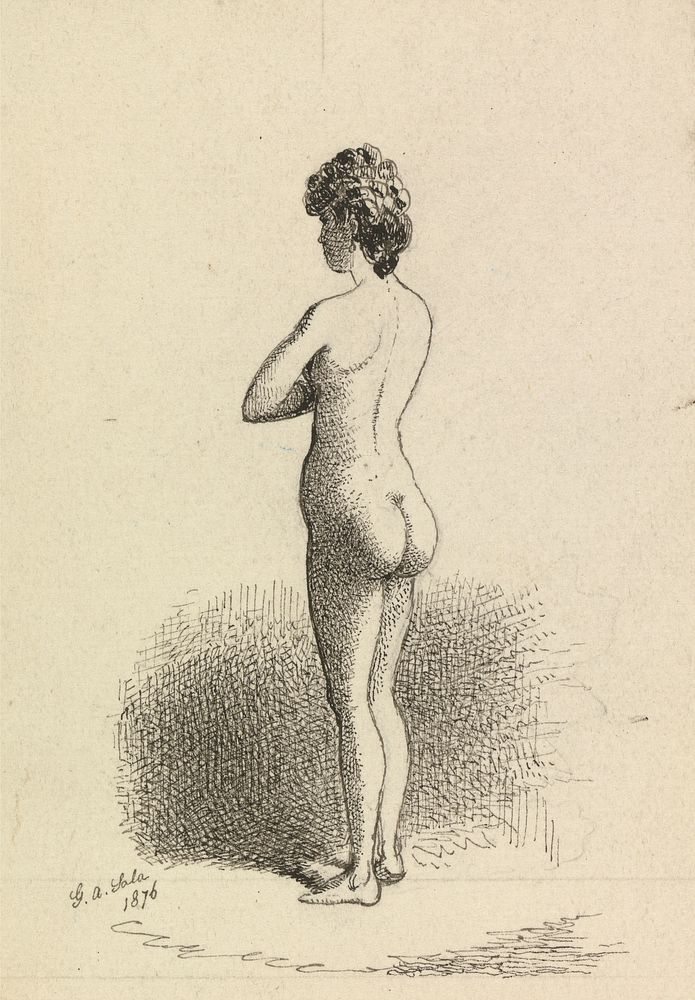 Standing nude Woman