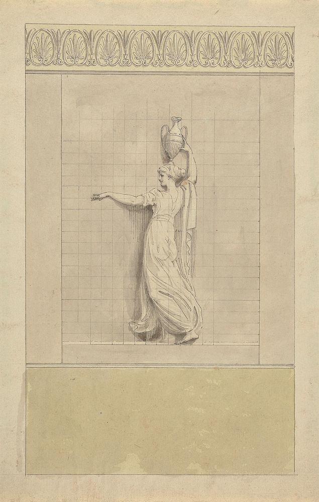 Female Figure carrying Water Jug on her Head