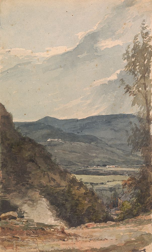 Fort Putnam From Across the River by Thomas Sully
