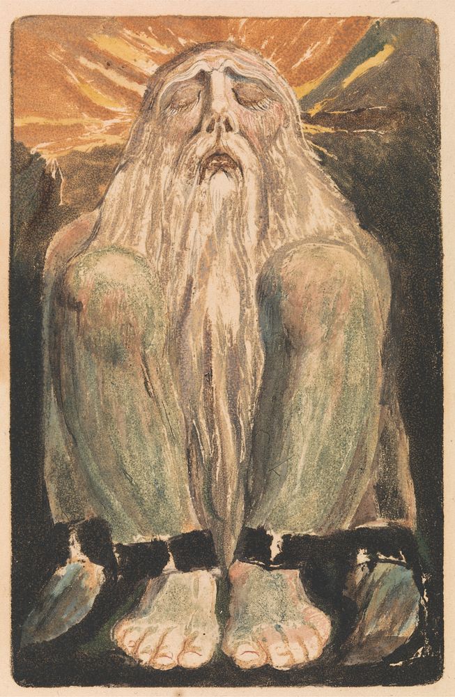 The First Book of Urizen, Plate 12 (Bentley 22)
