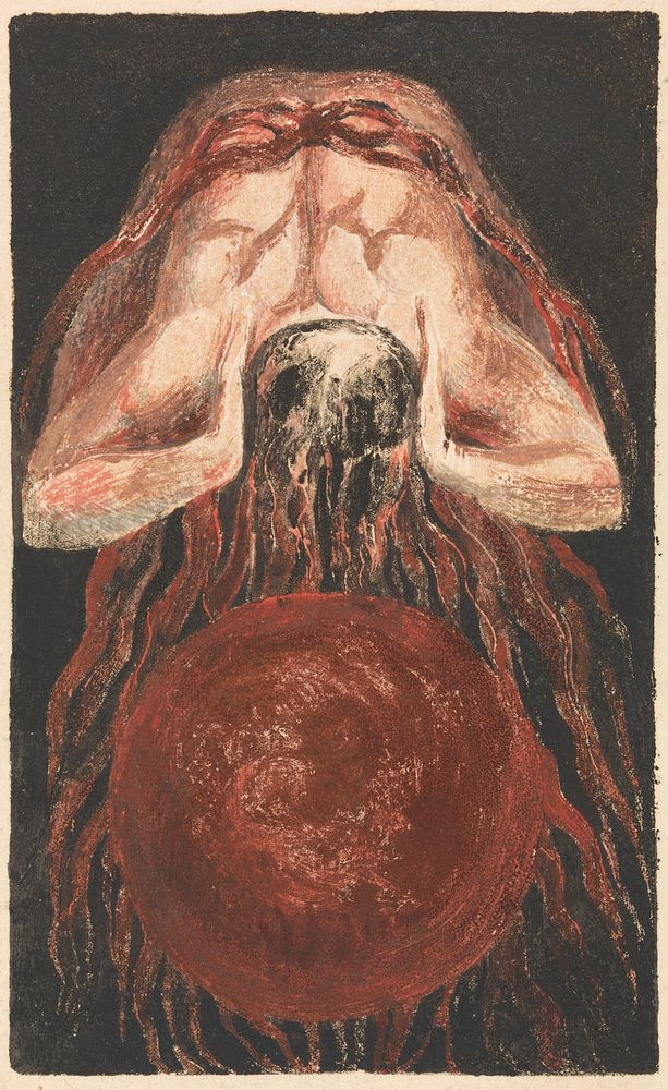 The First Book of Urizen, Plate 16 (Bentley 17)