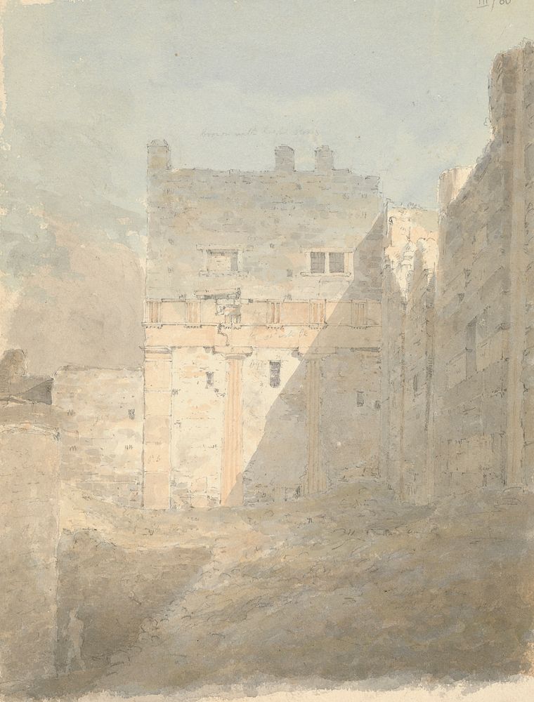Section of an Ancient Building by Sir Robert Smirke the younger