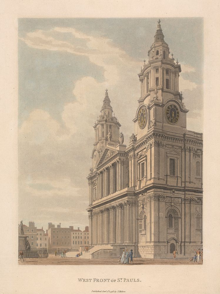 West Front of St. Paul's