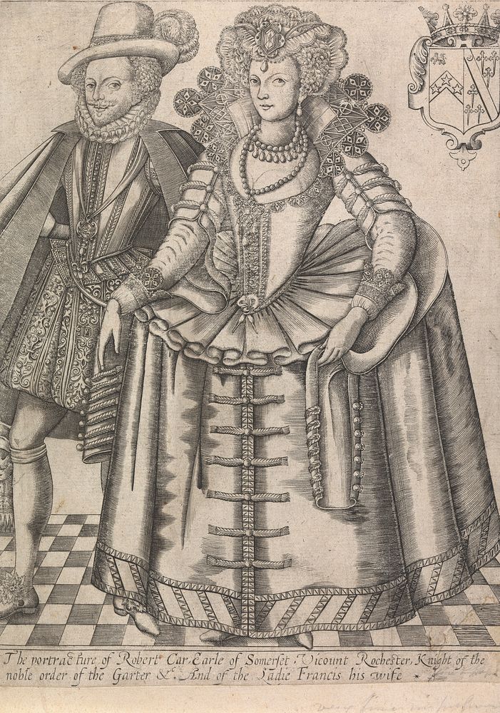 Robert Carr, Earl of Somerset, with His Countess, Frances Howard