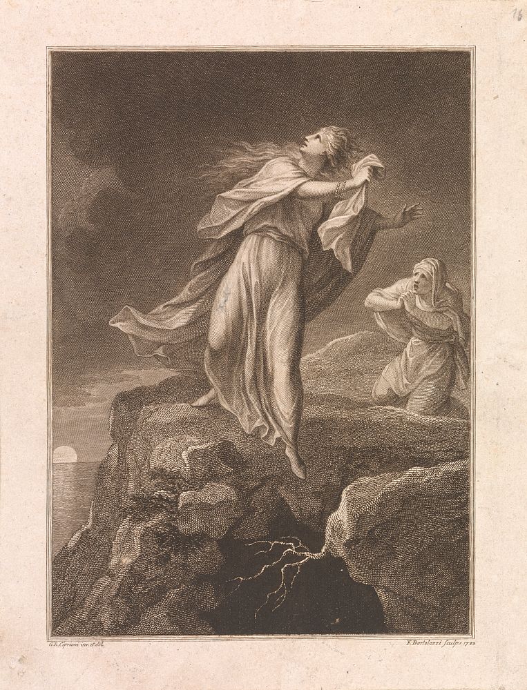 The Resurrection, St. Mary Magdalene; And Mary, Mother Of James by Francesco Bartolozzi