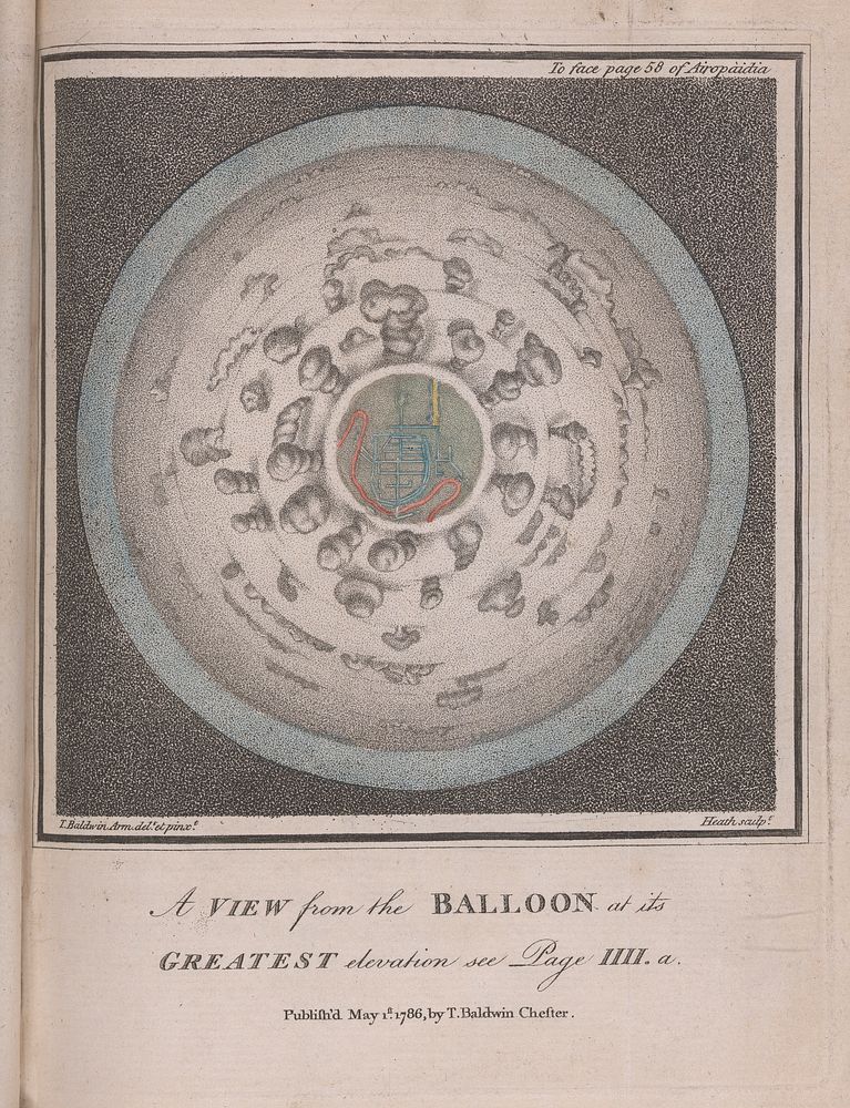 Airopaidia : containing the narrative of a balloon excursion from Chester, the eighth of September, 1785, taken from minutes…