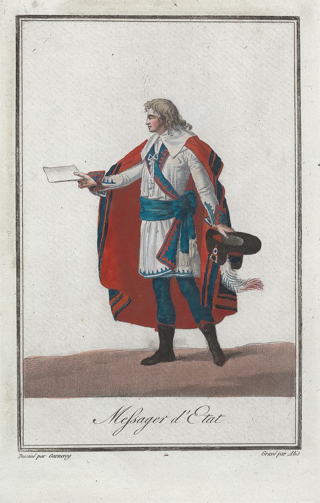 Collection des nouveaux costumes des autorités constituées, civils et militaires : costumes des législateurs, et des…