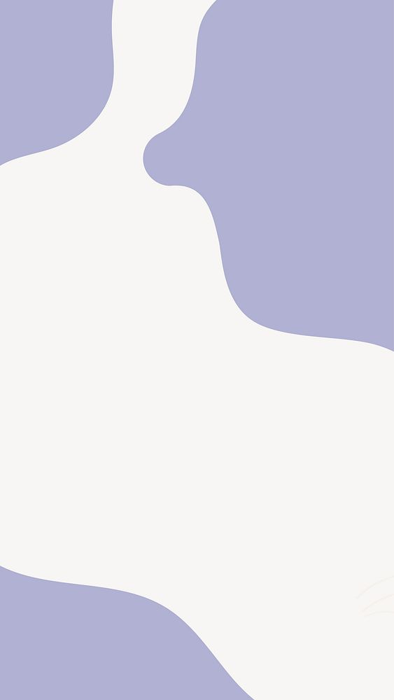 Abstract purple shape mobile wallpaper vector