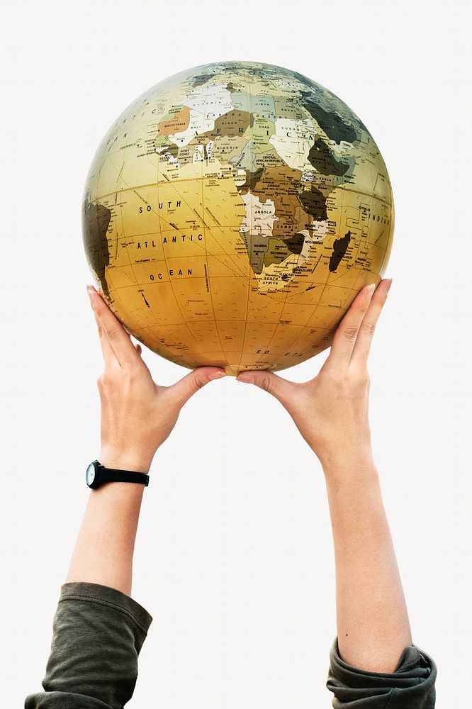 Globe isolated image